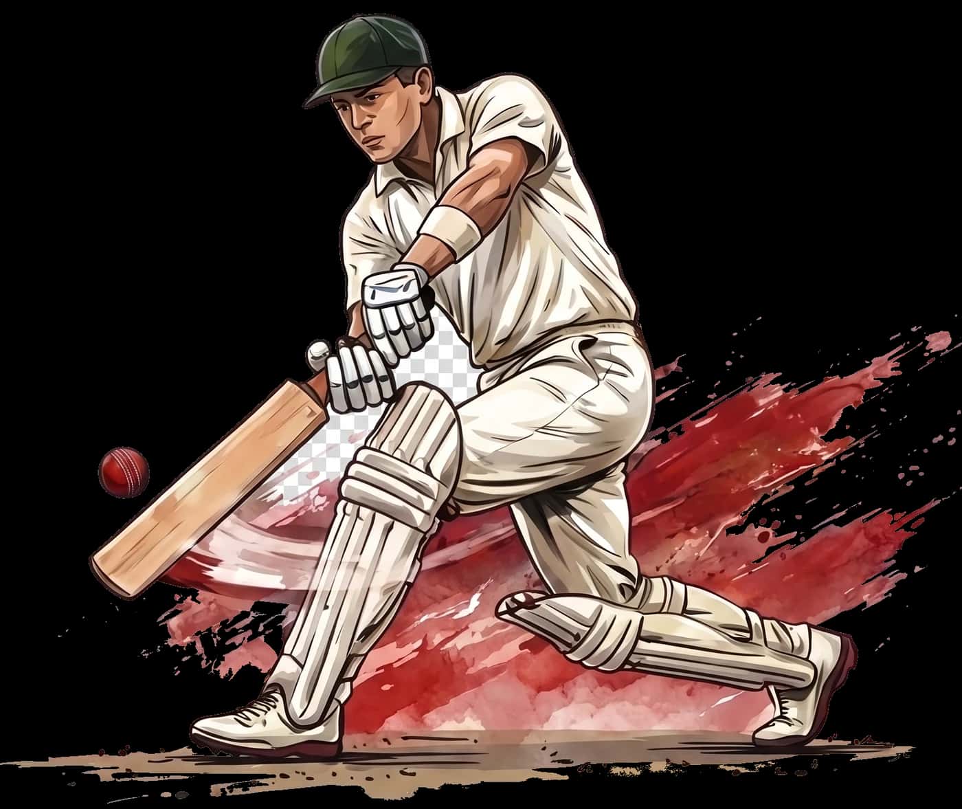 The Follow-On, a free Test Cricket draft simulation game on CricArcade: Can you survive five days?